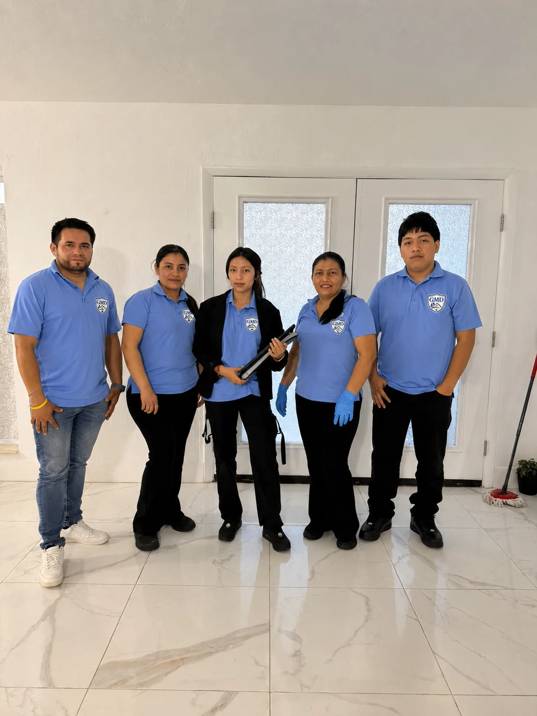 GMD Cleaning Solutions team in uniform